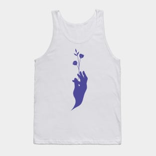 Hand and flowers Tank Top